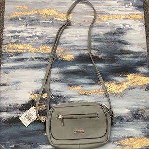 Cute, small gray purse